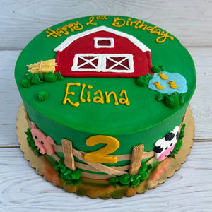 Farm Animals Cake