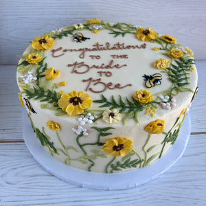 Congratulations to the Bride to Bee Cake