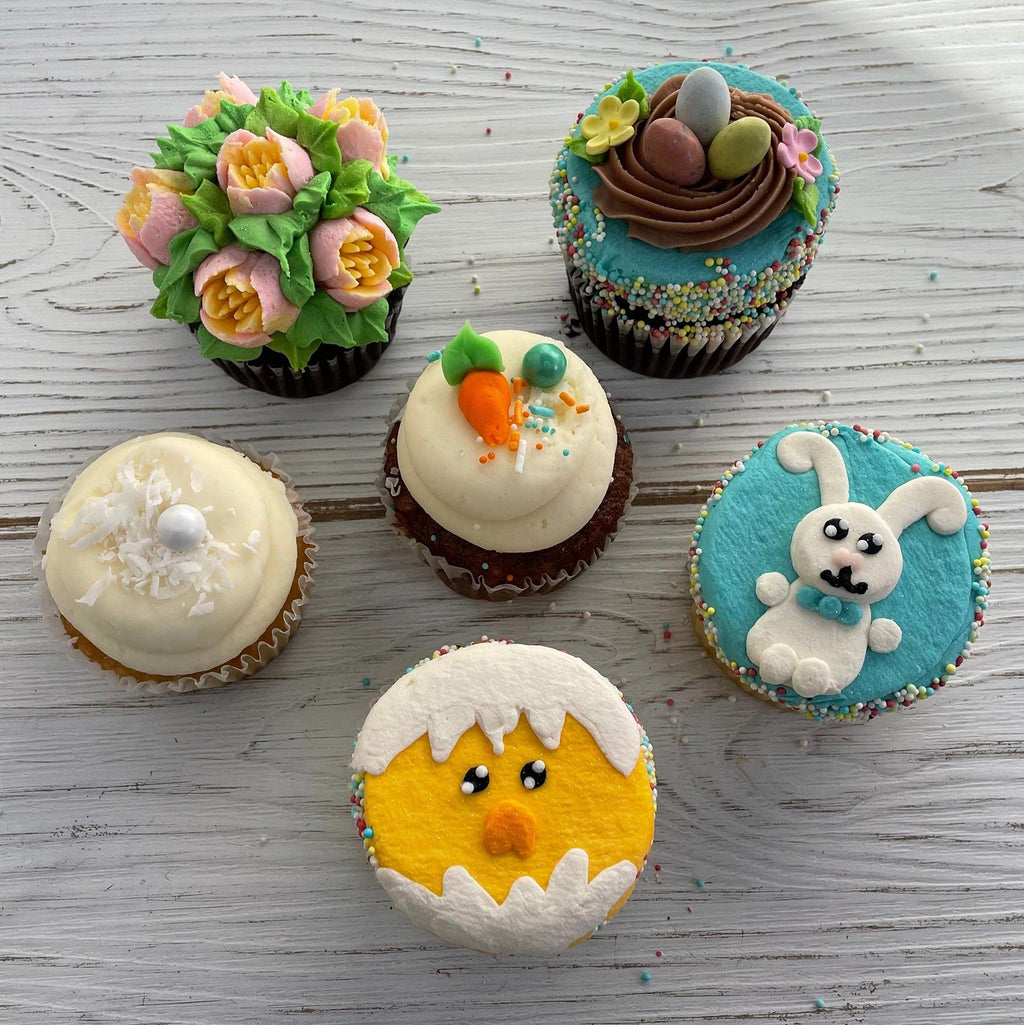 Easter-Themed Cupcakes - Box of 12