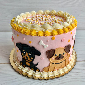 Puppy Dogs Cake