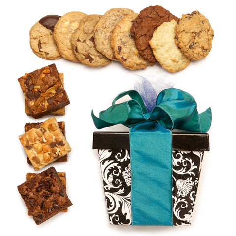 Build Your Own 8 Pack Cookie and 6 Pack Fudge Brownie Gift