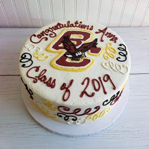 Boston College (BC) Graduation Cake