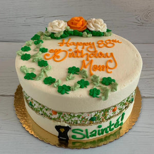 St. Patrick's Day Irish Fault Line Cake