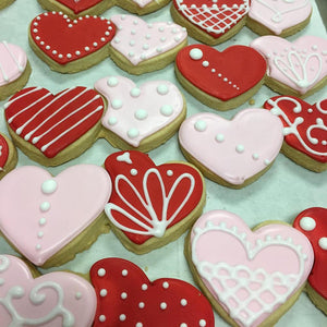 Double Heart Sugar Cookies