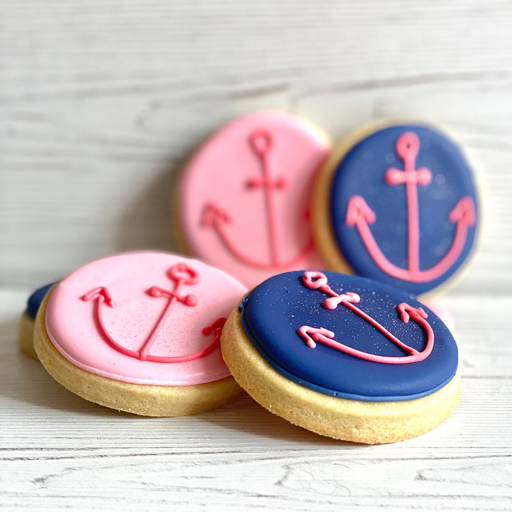 Anchor Nautical Sugar Cookies