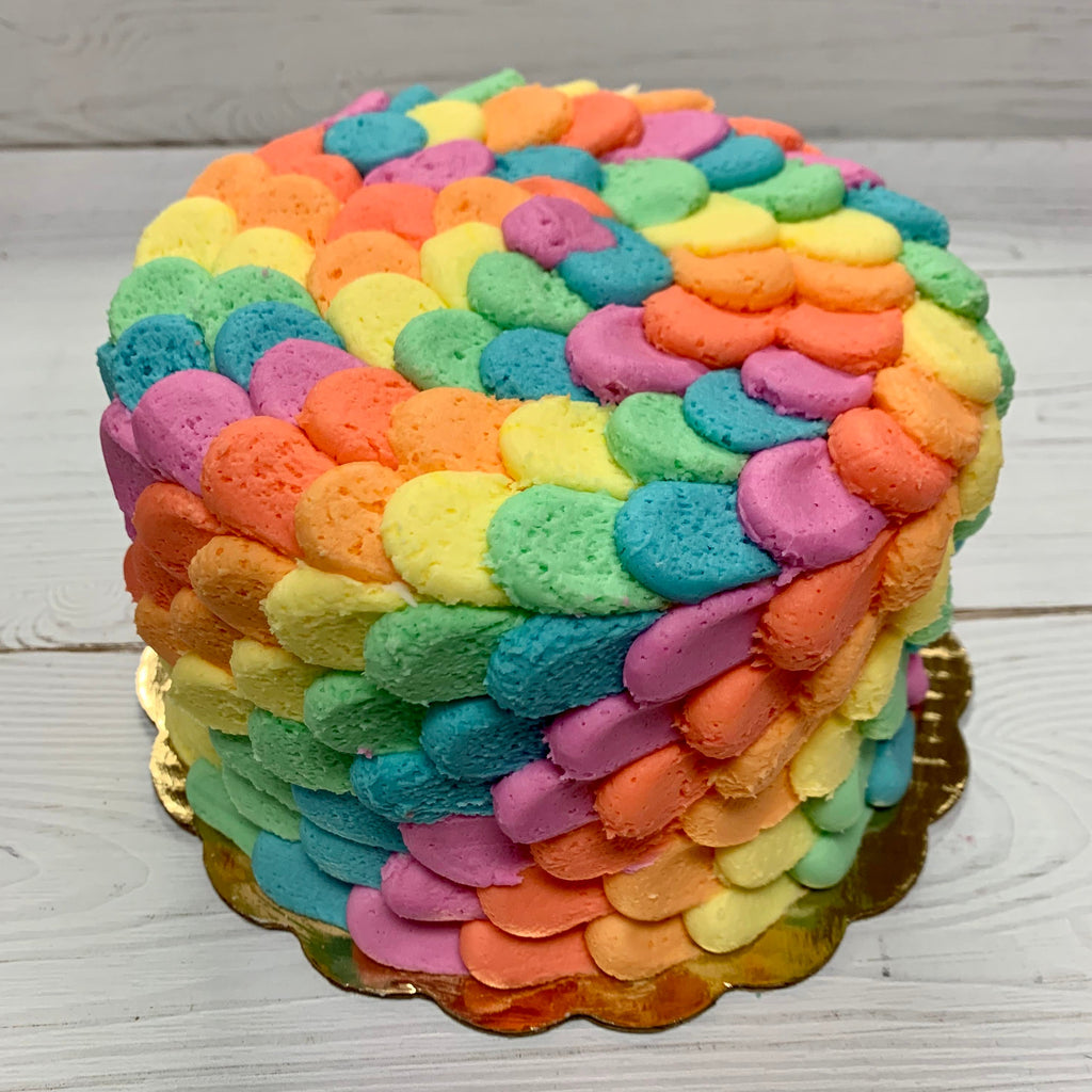 Rainbow Tiles Cake