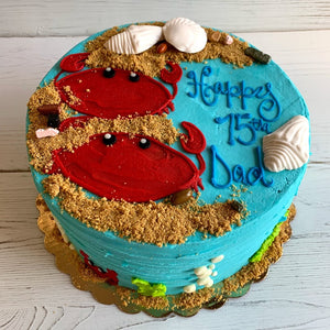Ocean Themed Cake