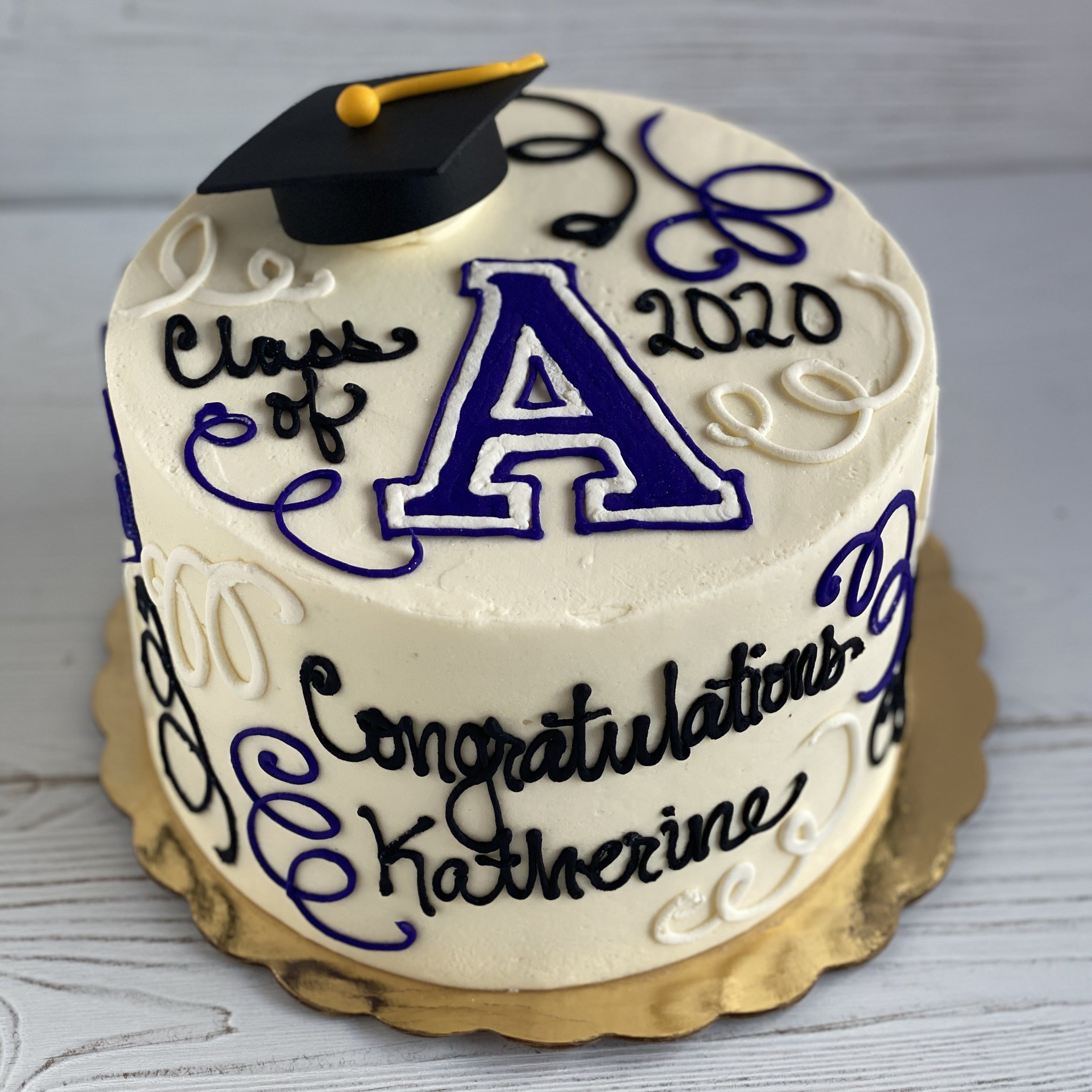 Graduation Logo Cake (Amherst College)