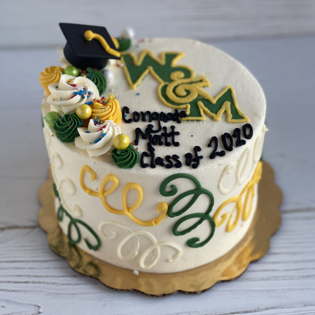 Graduation Logo Cake (William & Mary College)