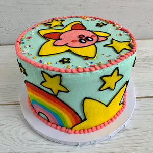 Kirby Nintendo Cake