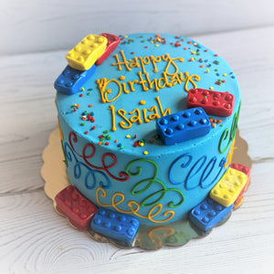 Lego Blocks Celebration Cake