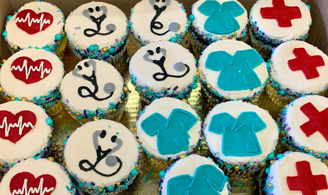 Medical Staff Nurse Cupcakes