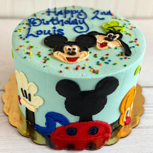 Mickey and Goofy | Mickey Clubhouse Cake
