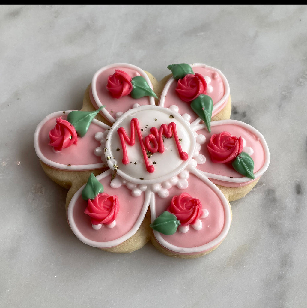 Mother's Day Flower Cookie