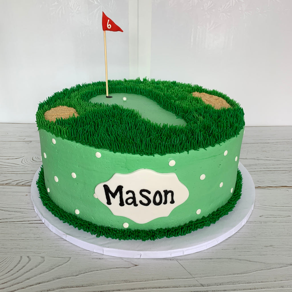 Golf Theme Cake