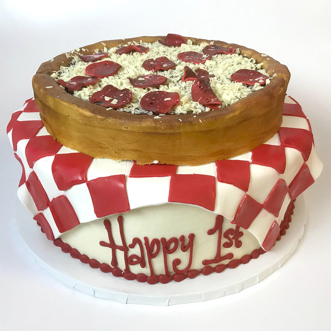 Domino's Pizza Birthday Cake - Sweet Serenity