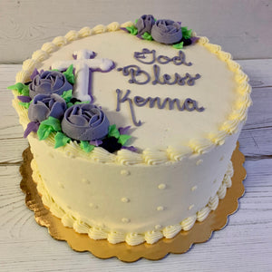 Cross Cake in Lavender