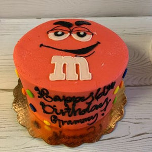 M and M Candy Cake | M&M Cake