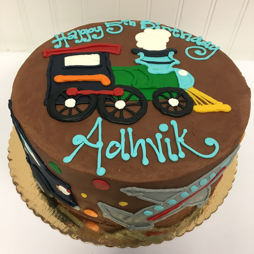 Trains Planes and Auto Cake