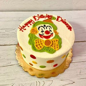 Vintage Clown Cake
