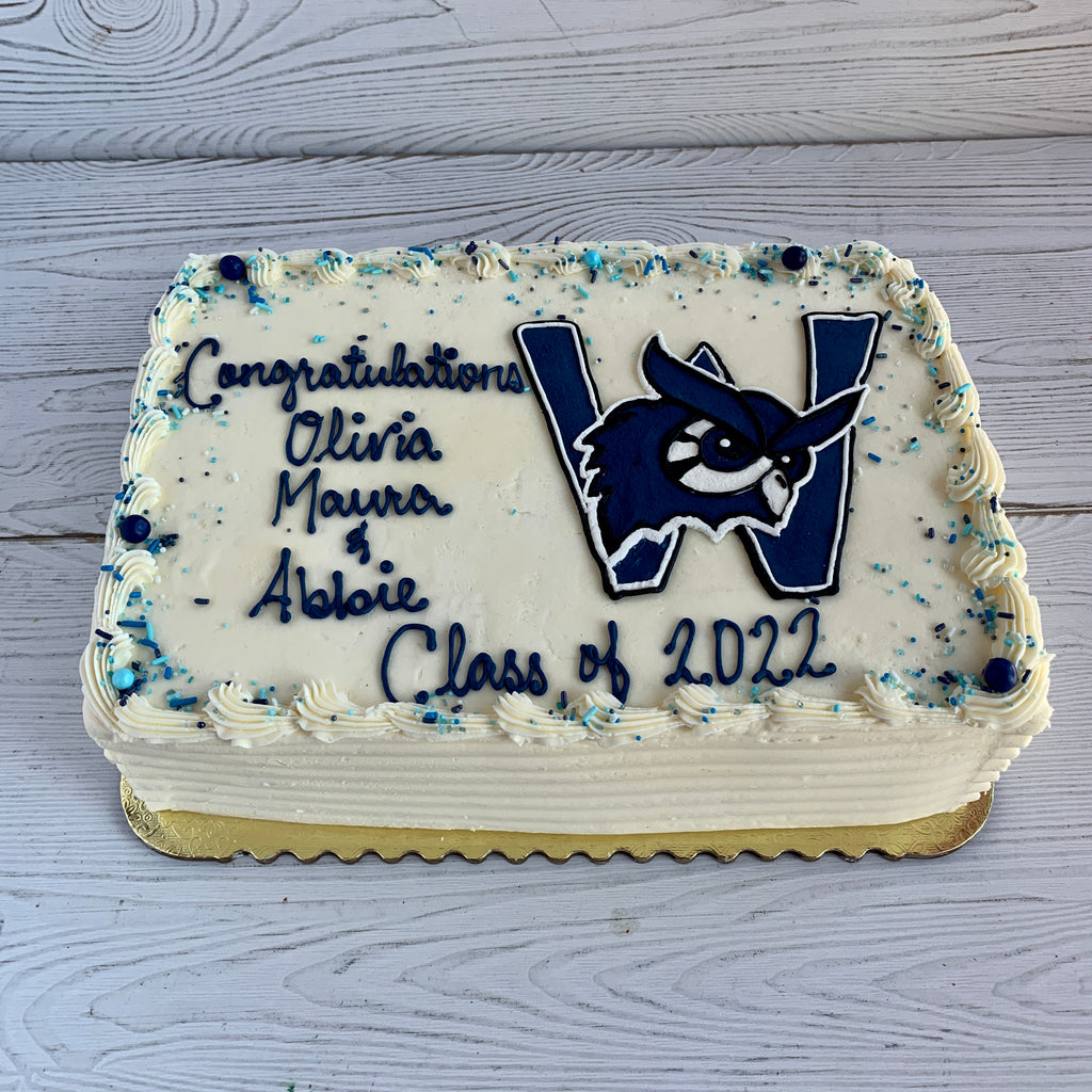 Westfield State Graduation Cake