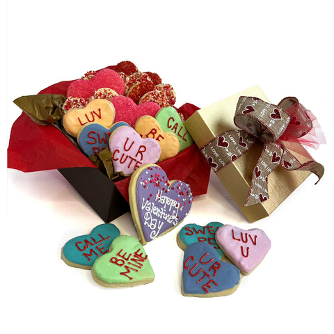 A Whole Lotta Heart Valentine Cookie Gift