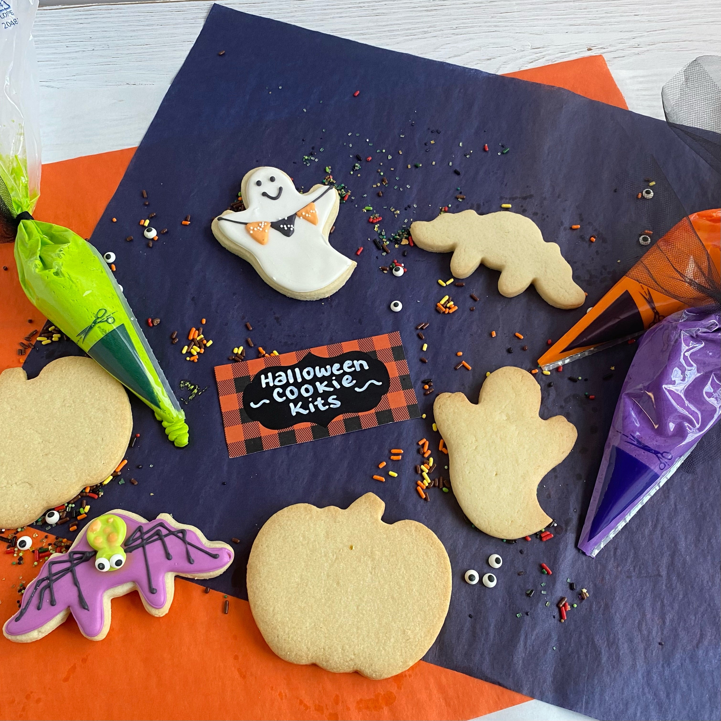 Halloween Sugar Cookie Decorating Kit
