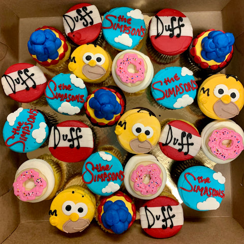 Simpsons Cupcakes